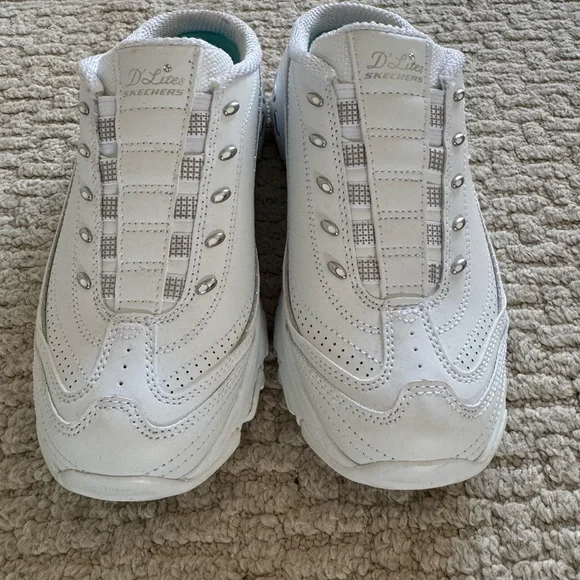 Skechers All-White Casual Slip-Ons - Picture 3 of 4